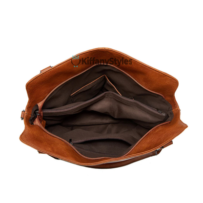 Women's Faux leather Tote Crossbody Bag
