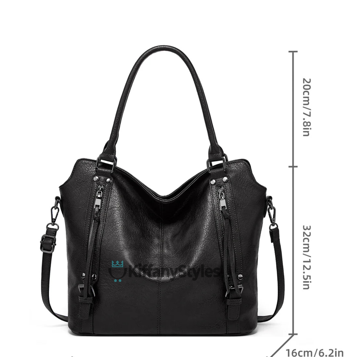 Women's Faux leather Tote Crossbody Bag