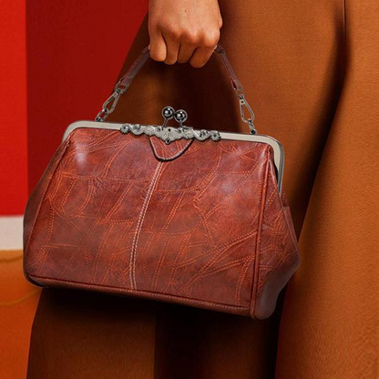 Women's Faux Leather Dumpling Shoulder Bag